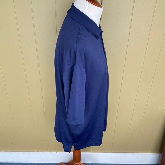 Ben Hogan performance golf collection men 2XL short sleeve polo shirt navy blue - Picture 6 of 10